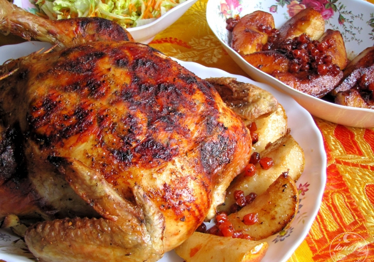 Kurczak faszerowany - imbirowy. foto