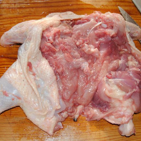Krok 2 - Kurczak faszerowany wołowiną foto