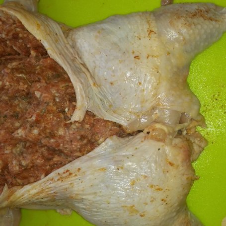 Krok 3 - Kurczak faszerowany foto