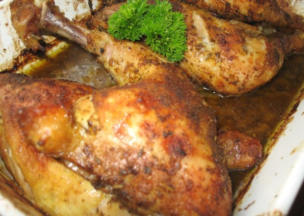 Fotografia przedstawiająca Kurczak marynowany w cydrze