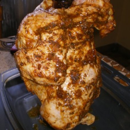 Krok 1 - Kurczak na butelce piwa foto