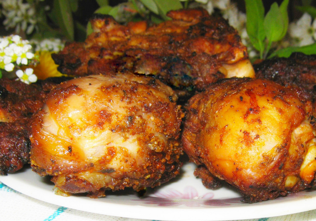 Kurczak na grilla foto