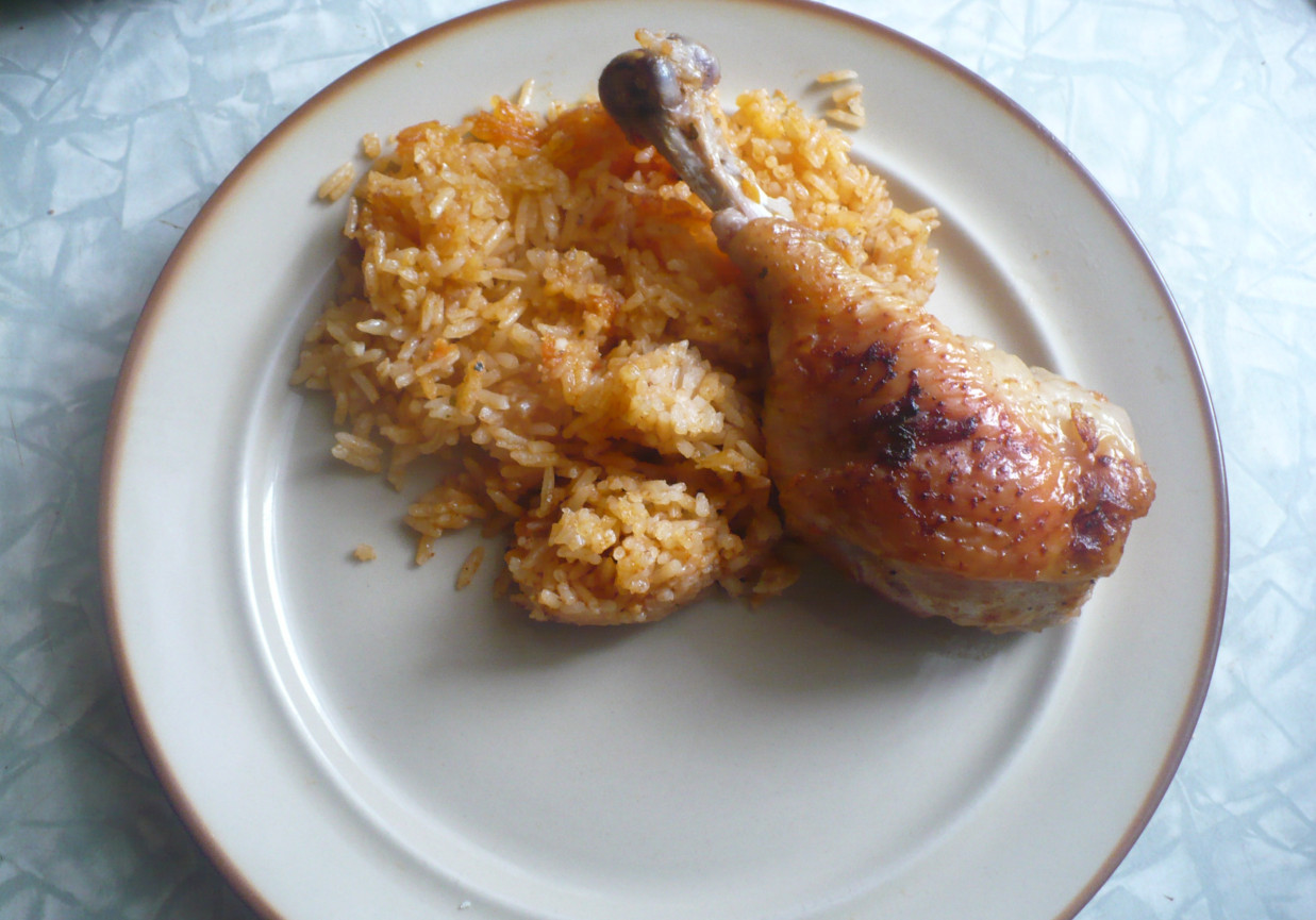 Kurczak na ryżu foto