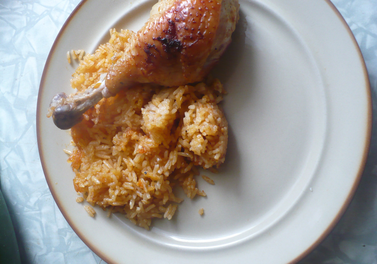 Kurczak na ryżu foto