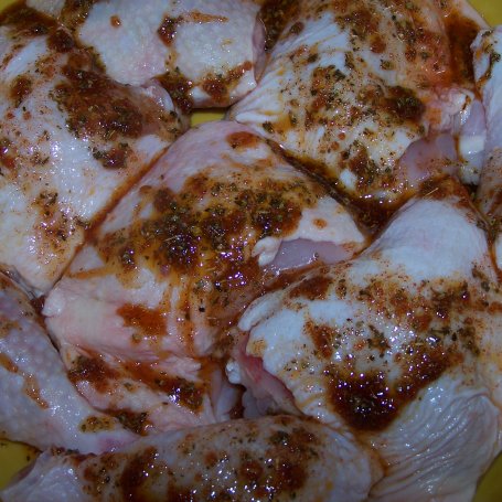 Krok 2 - Kurczak na słodko, czyli pieczony, marynowany w miodzie foto