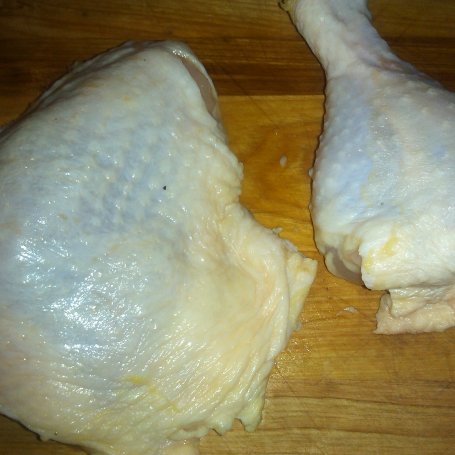 Krok 1 - Kurczak pieczony w paprykowej marynacie  foto