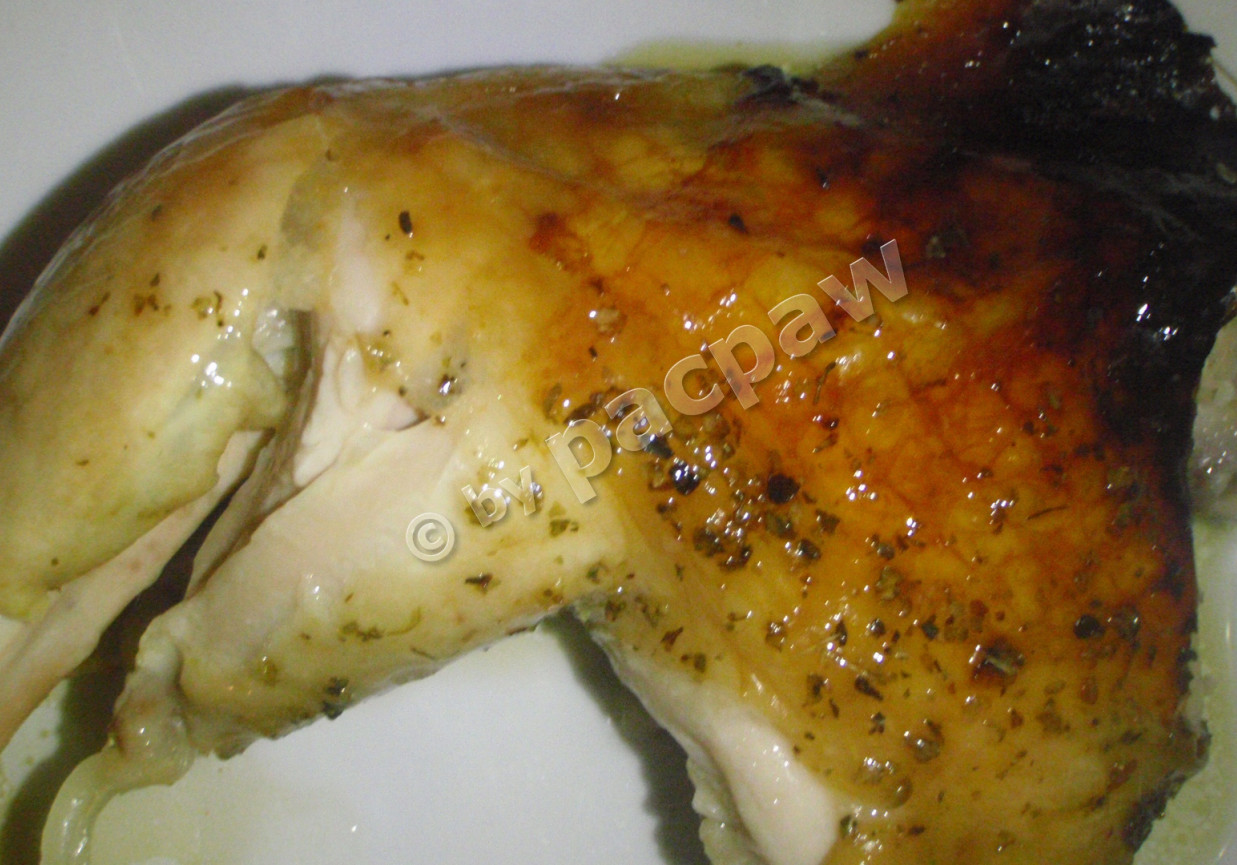 Kurczak pieczony w tajskiej marynacie foto