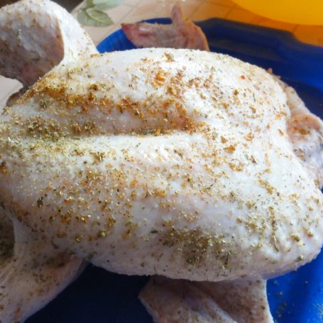 Krok 2 - Kurczak pieczony z piwem foto