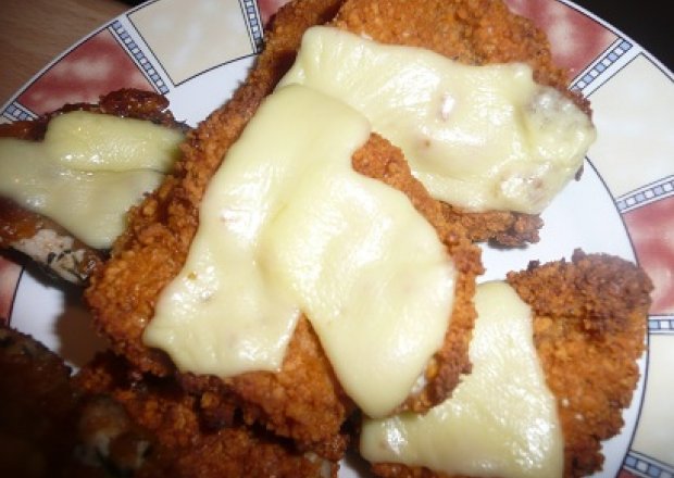 Fotografia przedstawiająca kurczak pieczony z serem