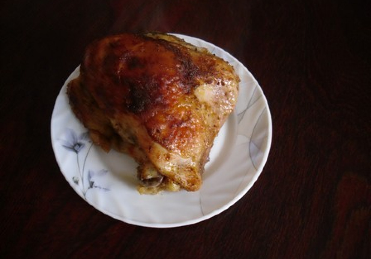 Kurczak pieczony, zamarynowany foto