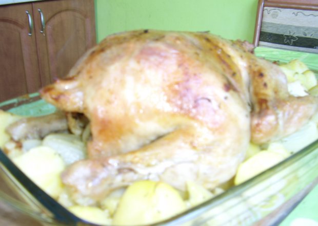 Fotografia przedstawiająca Kurczak pieczony