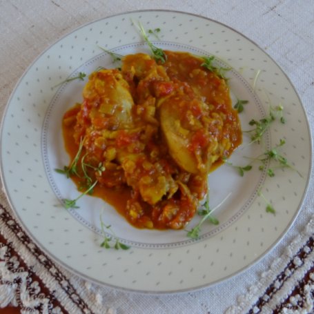 Krok 6 - Kurczak po indyjsku z curry i kardamonem foto
