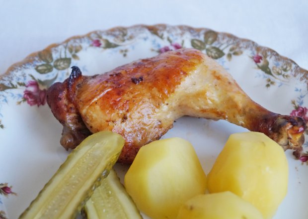 Fotografia przedstawiająca Kurczak w coli z sosem Worcester