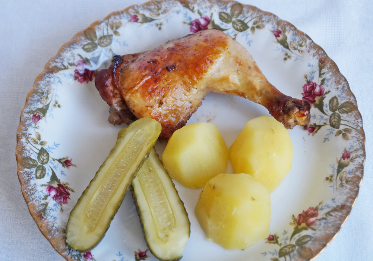 Kurczak w coli z sosem Worcester foto