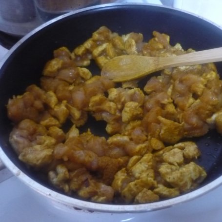 Krok 3 - Kurczak w curry foto
