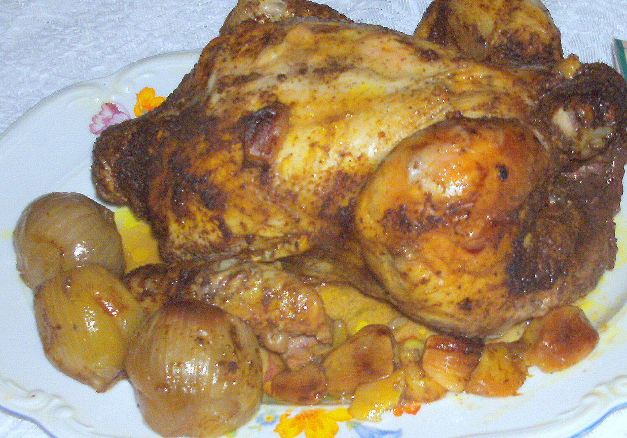 kurczak w indyjskiej nucie garam masala... foto