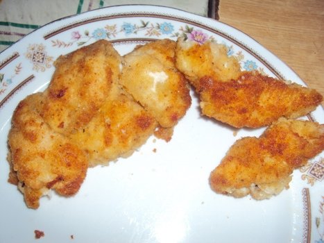 Fotografia przedstawiająca kurczak w innej panierce