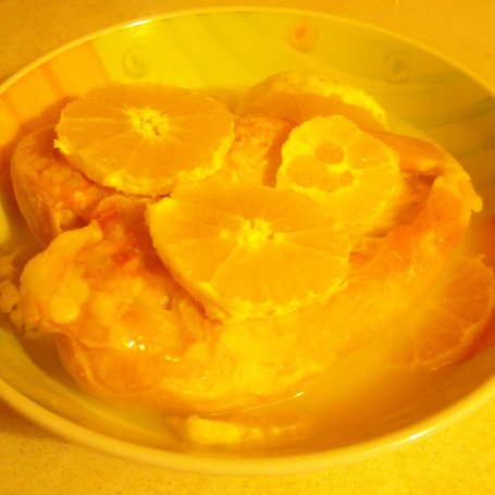 Krok 1 - Kurczak w pomarańczach. foto