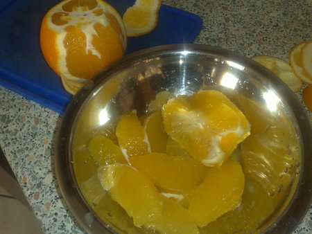 kurczak w  pomarańczowym sosie