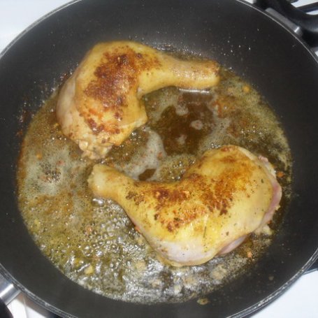 Krok 2 - Kurczak w sosie curry. foto