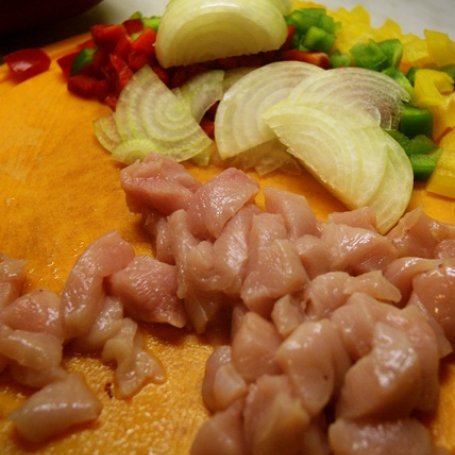 Krok 1 - Kurczak w sosie curry foto