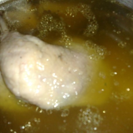 Krok 1 - kurczak w sosie cytrynowo bazyliowym foto