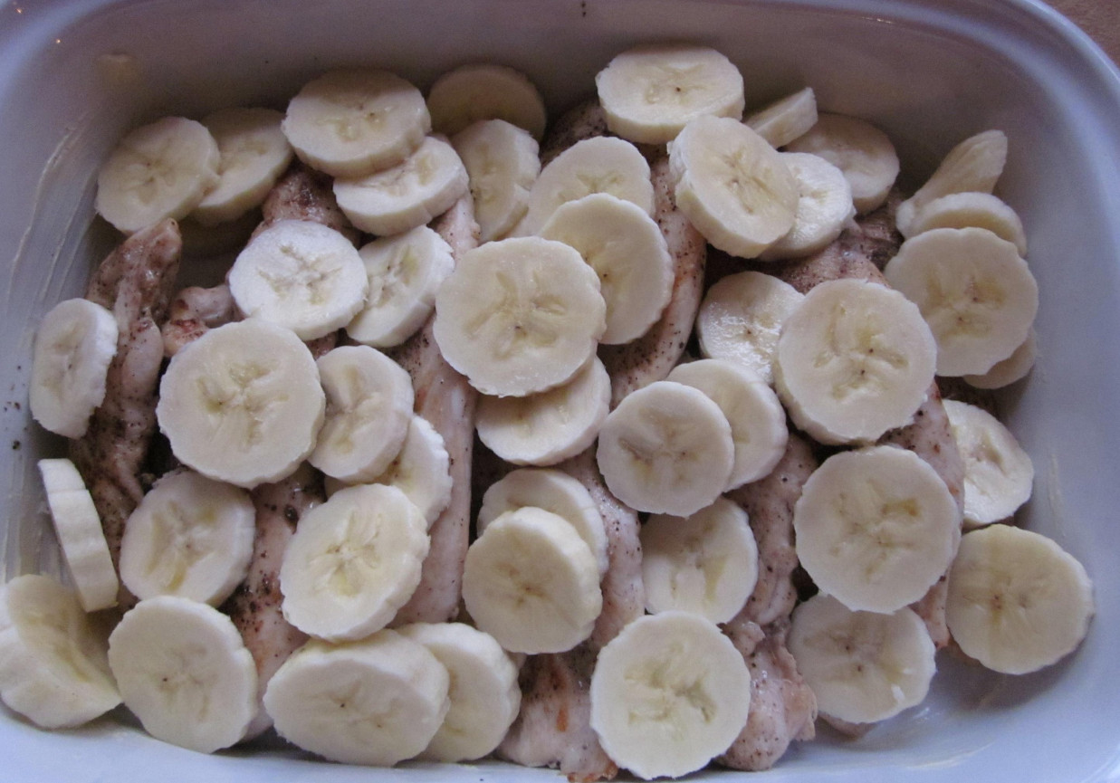 Kurczak z bananami DoradcaSmaku.pl