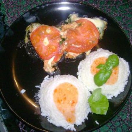 Krok 3 - kurczak z mozzarellą foto