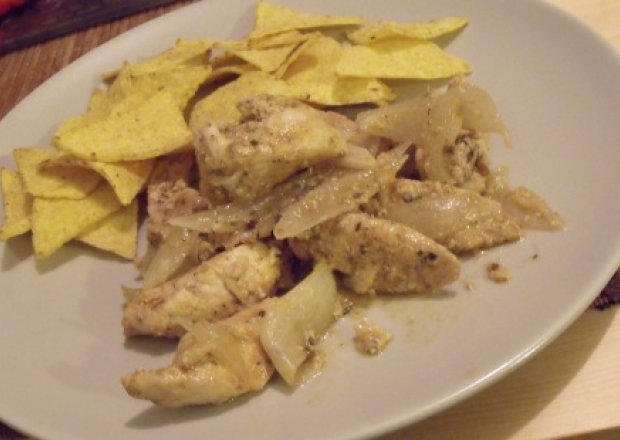 Fotografia przedstawiająca Kurczak z nachos