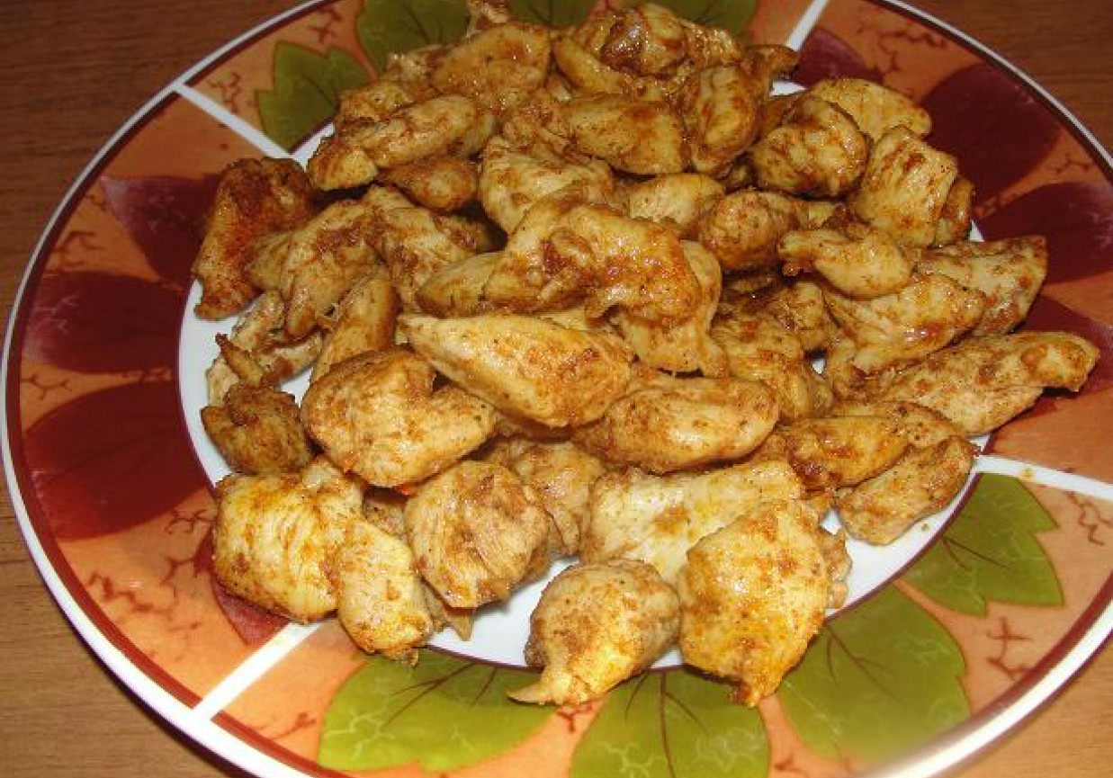 Kurczak z papryką foto