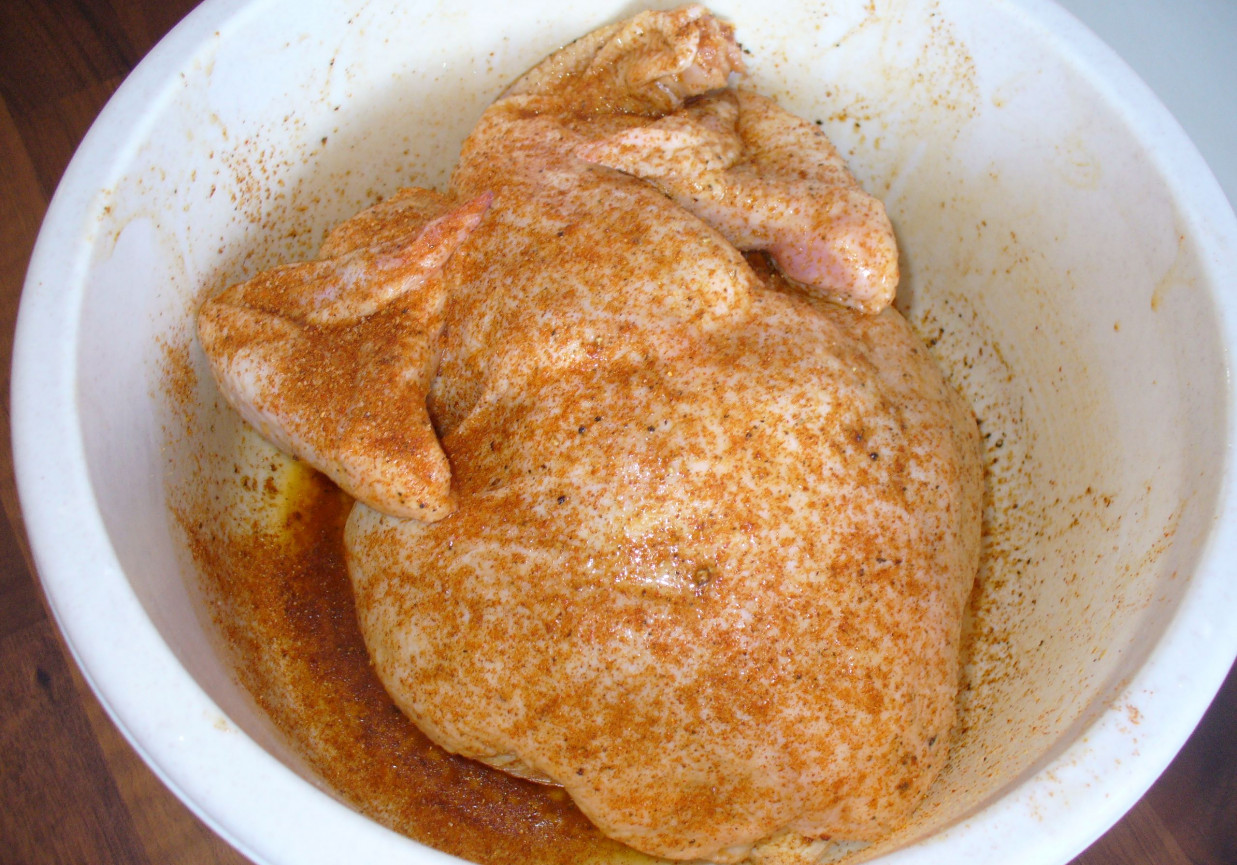 Kurczak z rożna foto