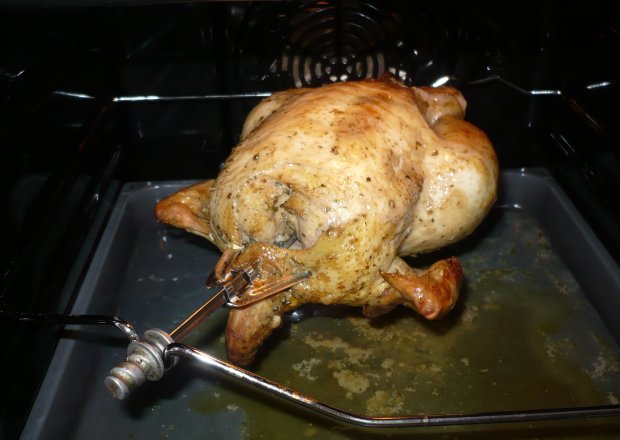 Fotografia przedstawiająca Kurczak z rożna