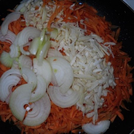 Krok 3 - Kurczak z ryżem i warzywami foto