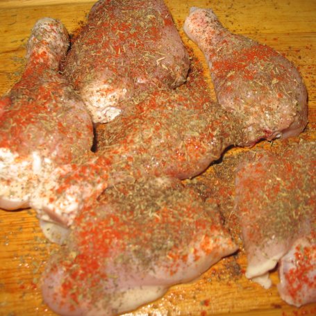 Krok 1 - Kurczak zapiekany z pomidorkami i mozzarellą foto