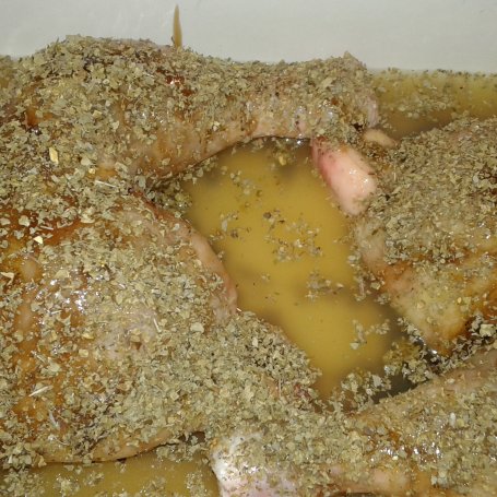 Krok 5 - Kurczaki pieczone w soku jabłkowym foto