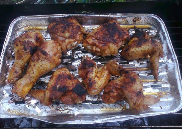 Fotografia przedstawiająca kurczakowy mix grillowany