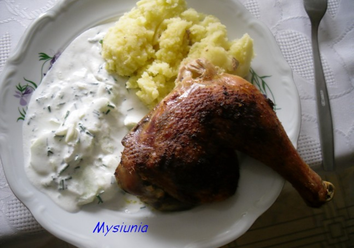 Kurcze pieczone foto