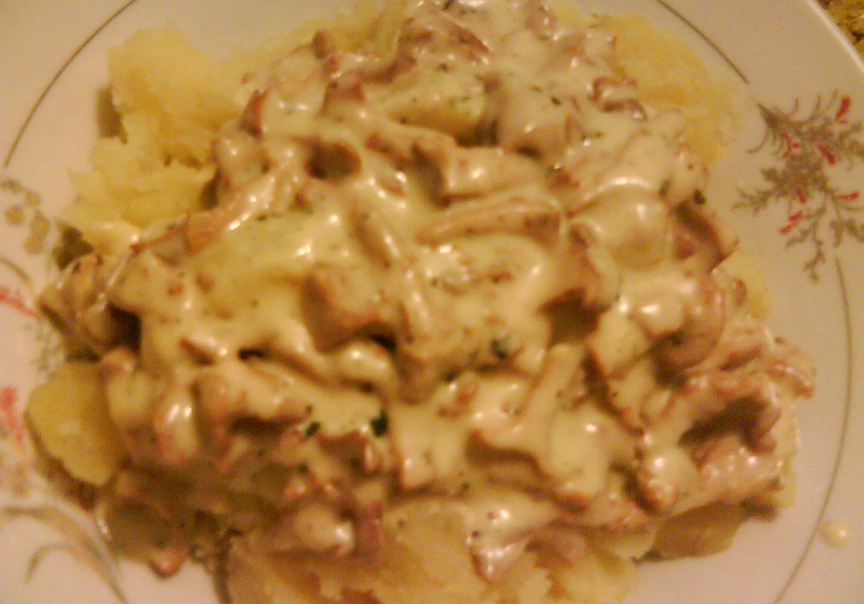 Kurki w śmietanie foto