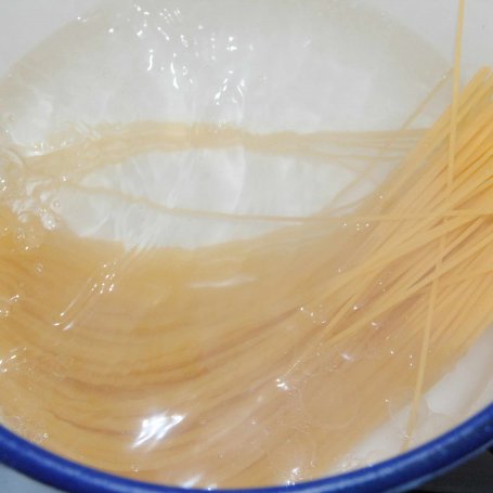 Krok 4 - Kurkowe spaghetti foto