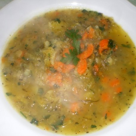 Krok 3 - Kwaśna zupa z kiszeniaków i marchwi foto