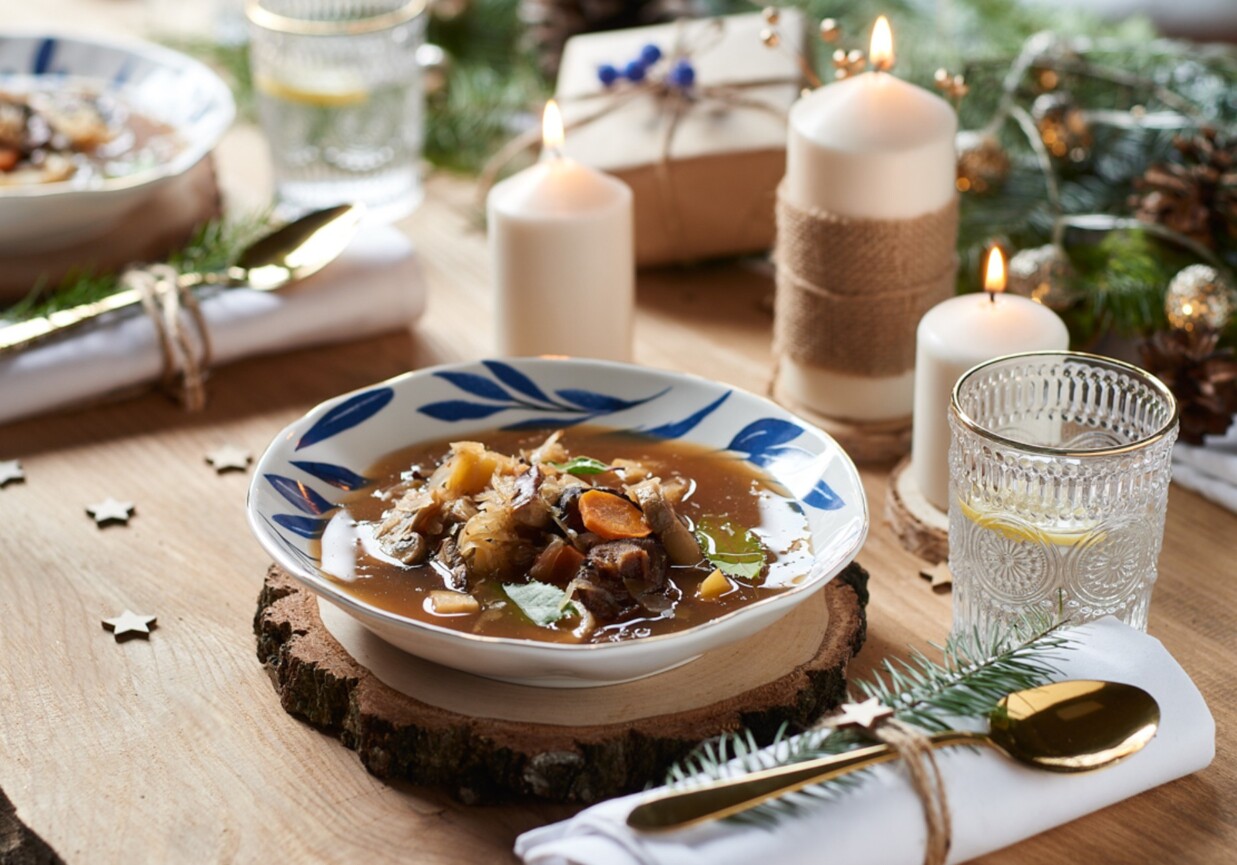 Kwaśnica postna wigilijna foto