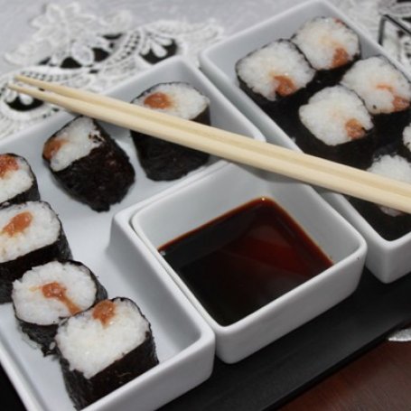 Krok 1 - Kwaszona śliwka - Sushi foto