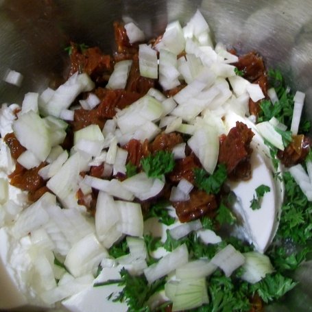Krok 1 - Kwiaty cukinii faszerowane ricottą foto