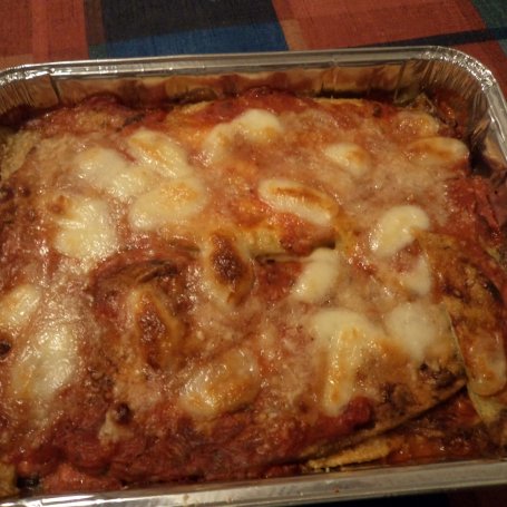 Krok 4 - Lasagna z bakłażanów foto