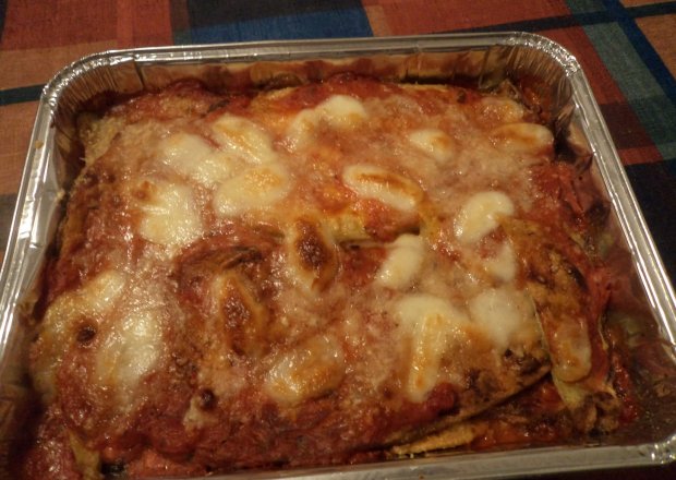 Fotografia przedstawiająca Lasagna z bakłażanów