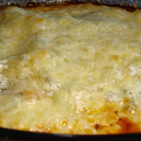 Krok 13 - Lasagne a'la Basia z mięsem mielonym i szpinakiem foto