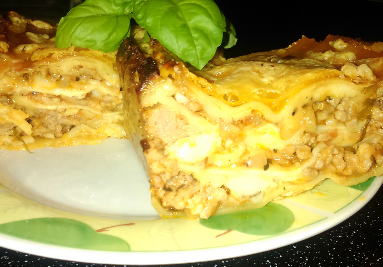Lasagne bolognese .  foto