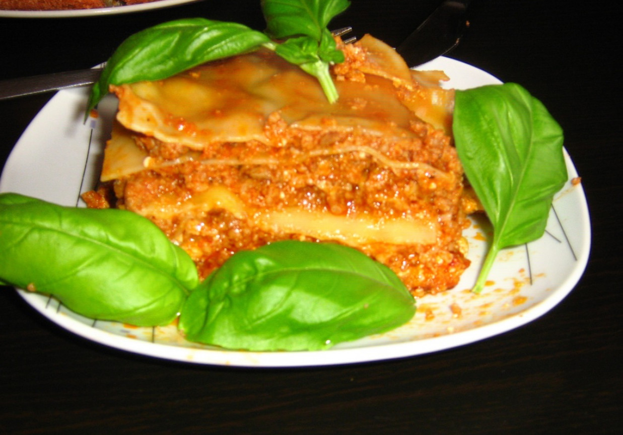 lasagne bolognese foto