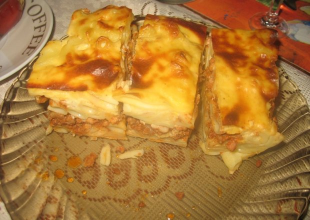 Fotografia przedstawiająca Lasagne mięsne