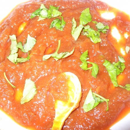 Krok 4 - Lasagne z grzybami w sosie pomidorowym foto